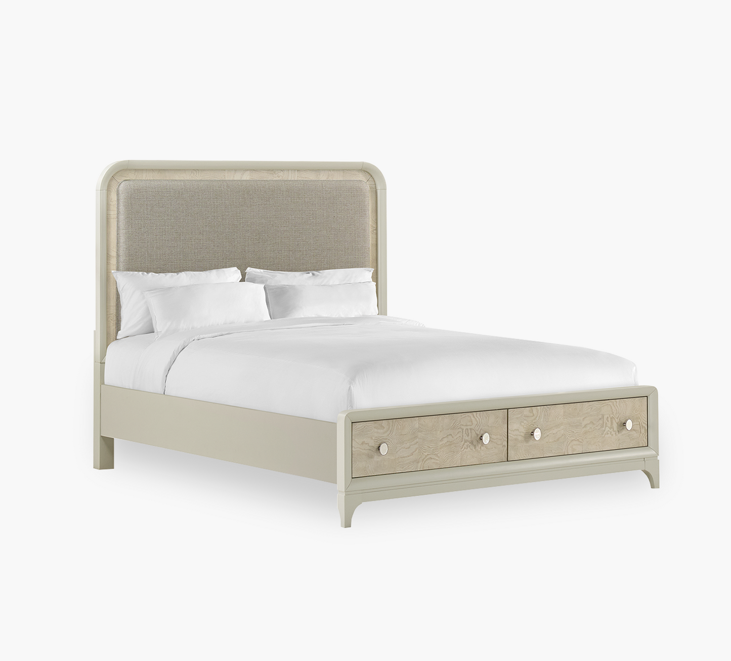 Buena Vista 3PC King Upholstered Bed