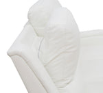 Aria White 5 Piece Zero Gravity Dual Power Leather Reclining Living Room