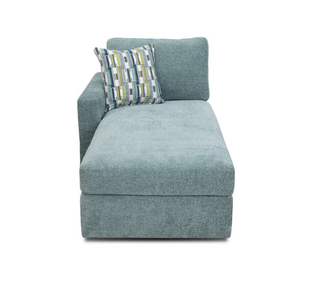 Chaise longue con brazo izquierdo Arlo Ocean