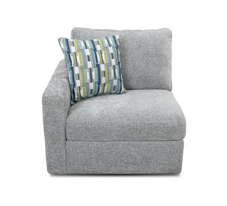 Arlo Grey Left Arm Chair