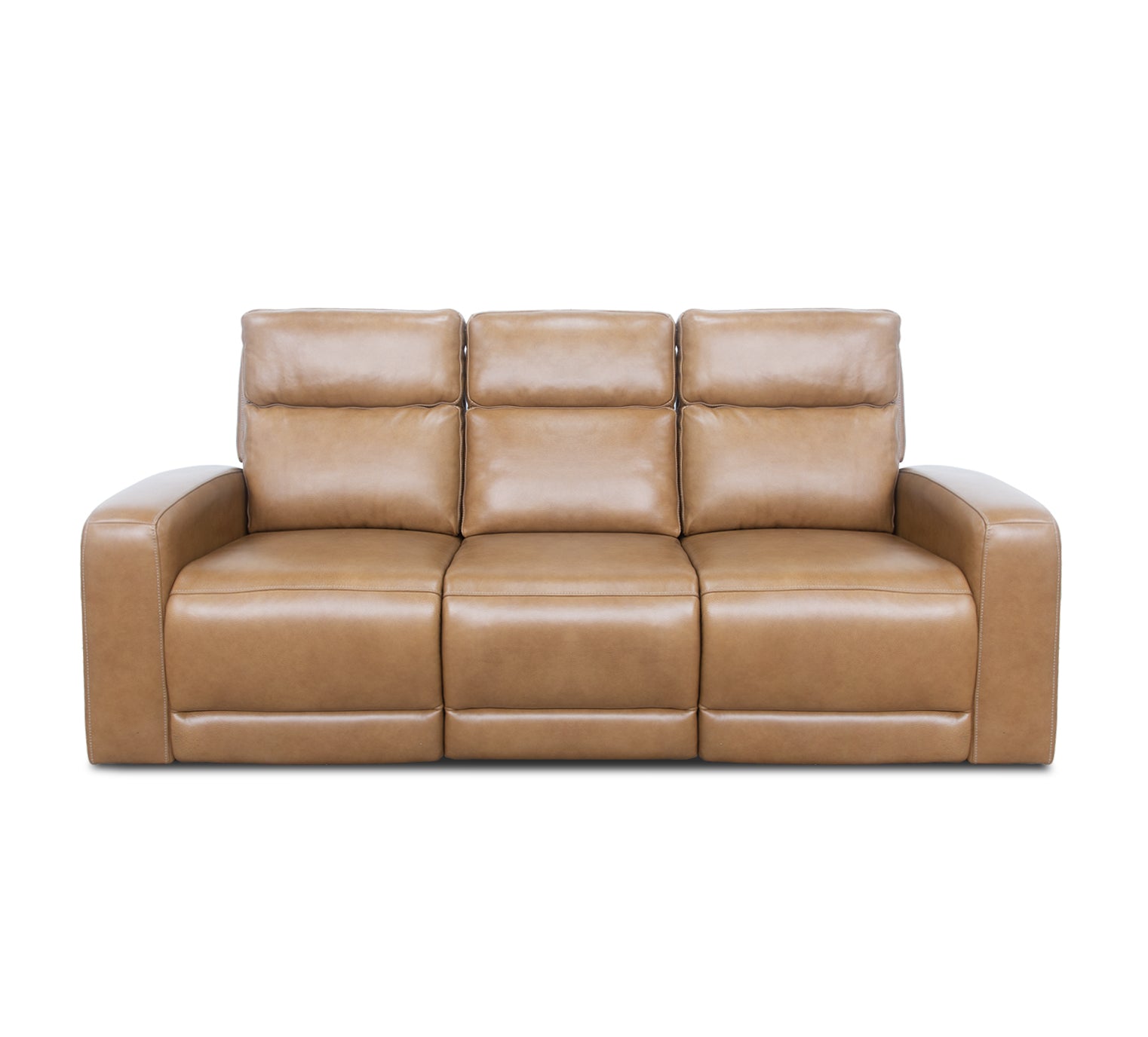 Artie Leather Triple Power Console Loveseat – Kane's Furniture