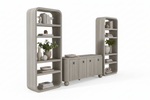 Bodega Bay Sand 3 Piece Wall Unit with 66