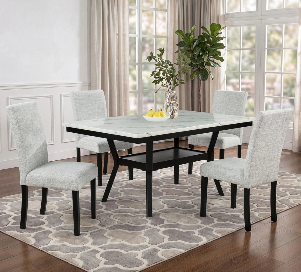 Blanca 5 Piece Storage Dining Set