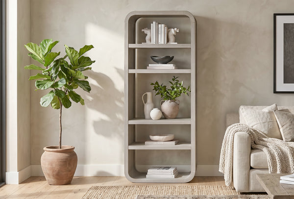 Bodega Bay Sand Bookcase