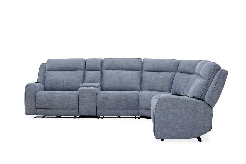 Brent 6 Piece Triple Power Sectional