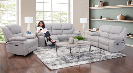 Juego de sala de estar reclinable de 3 piezas Brody