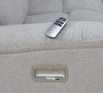 Brooks III Dual Power Console Loveseat