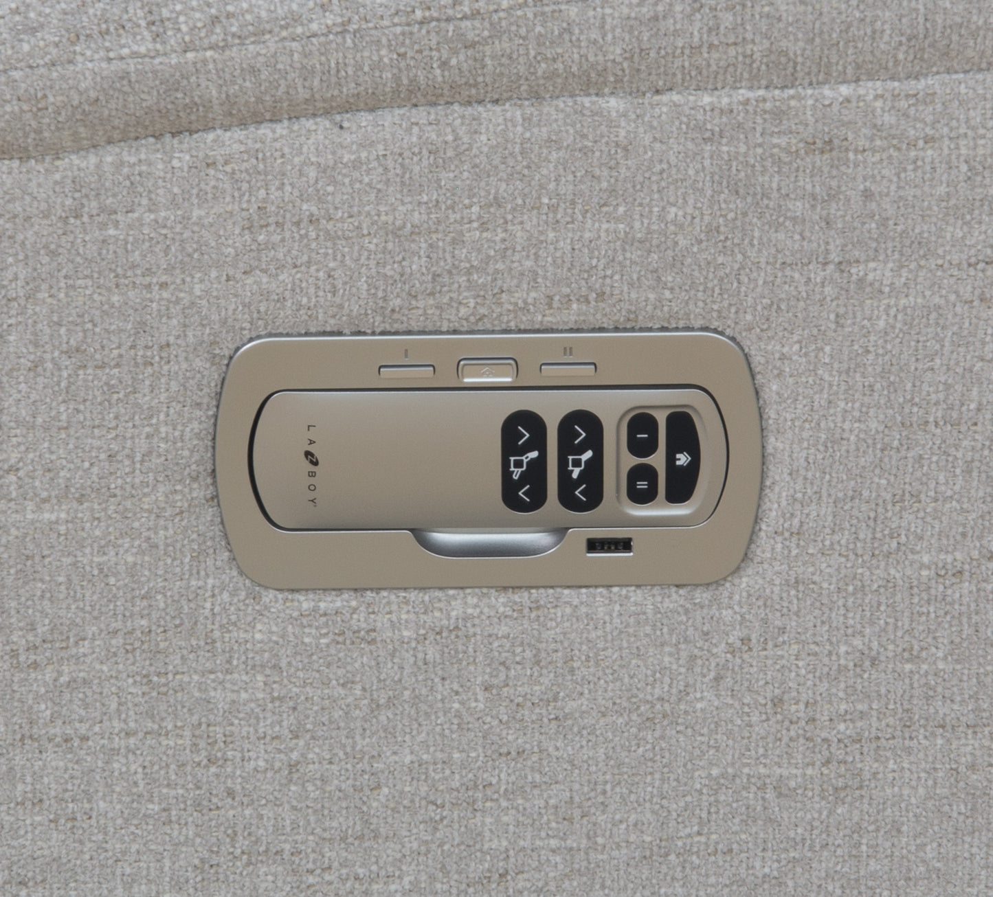 Brooks III Dual Power Console Loveseat