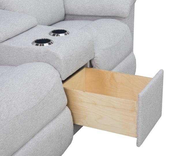 Brooks III 5 Piece Dual Power Living Room