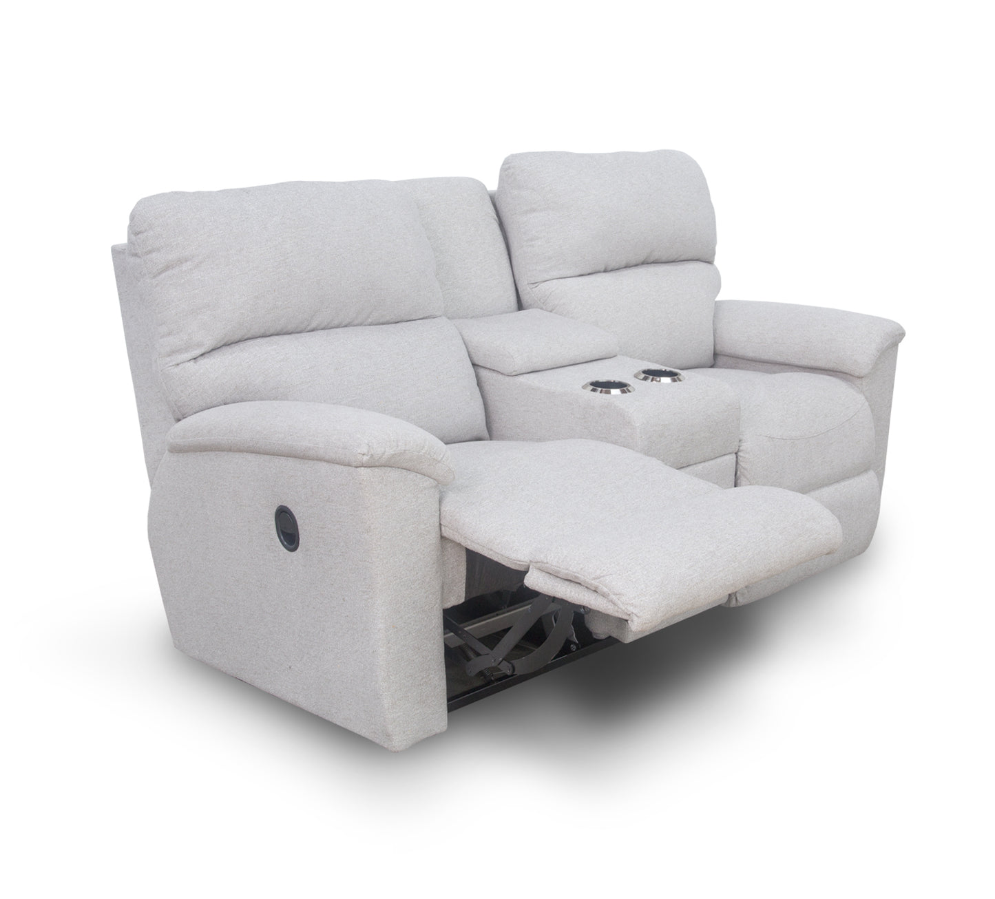 Brooks III Reclining Console Loveseat