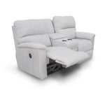 Brooks III Reclining Console Loveseat