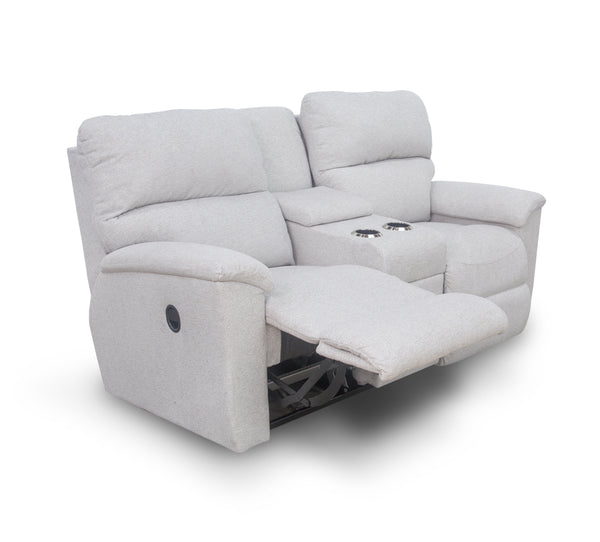 Brooks III Reclining Console Loveseat