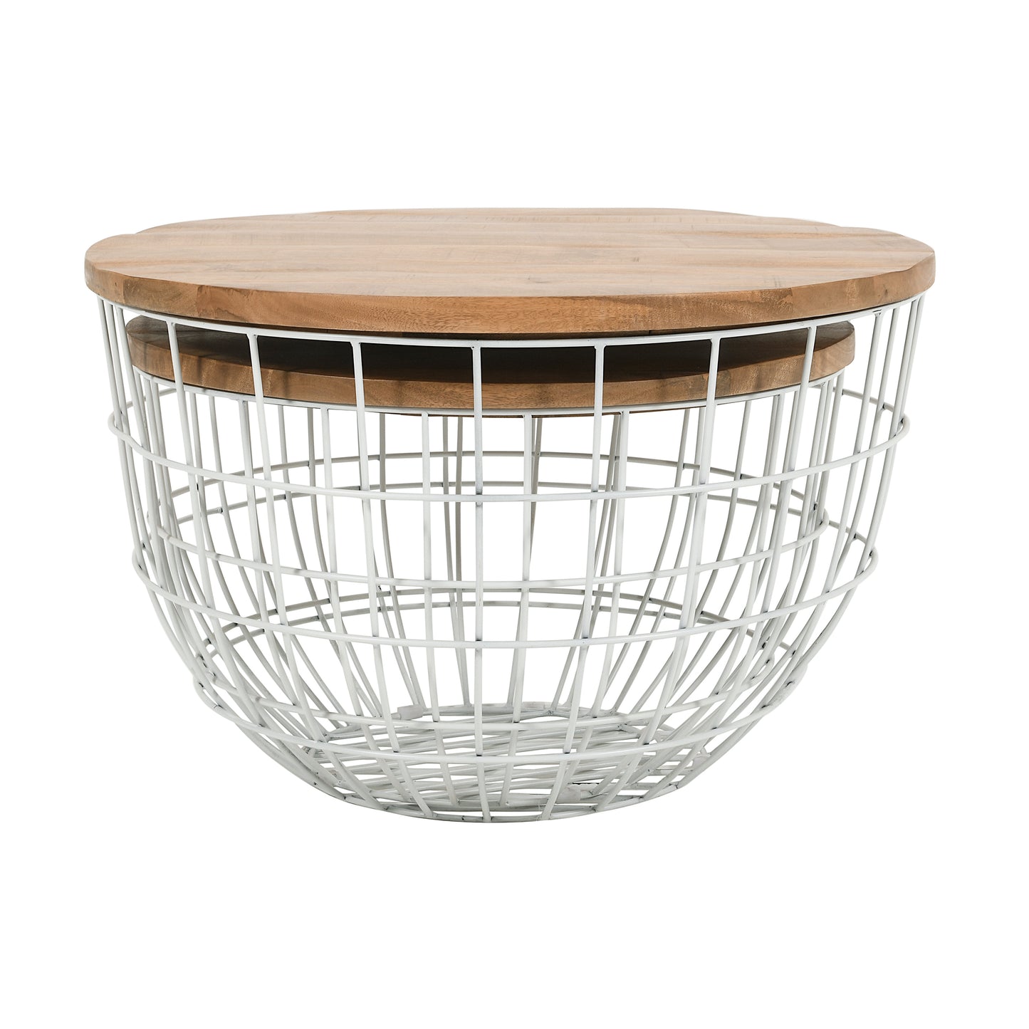 Bianca Nesting 2 PC Cocktail Table