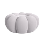 Bubble Grey Swivel Chair and Ottoman