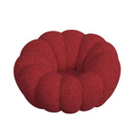 Bubble Red Swivel Chair and Ottoman