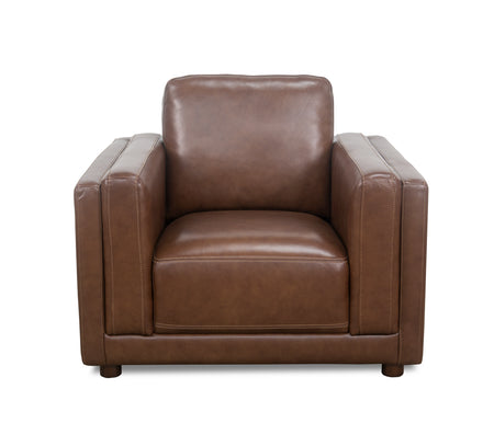 Callie Chestnut Leather Chair
