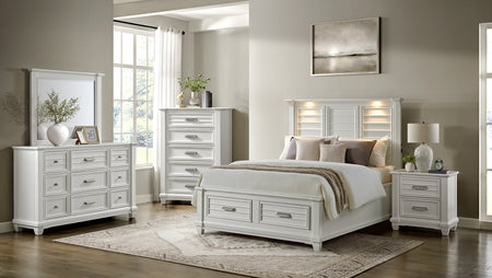 Calypso Cove 5 Piece Queen Lighted Storage Bedroom