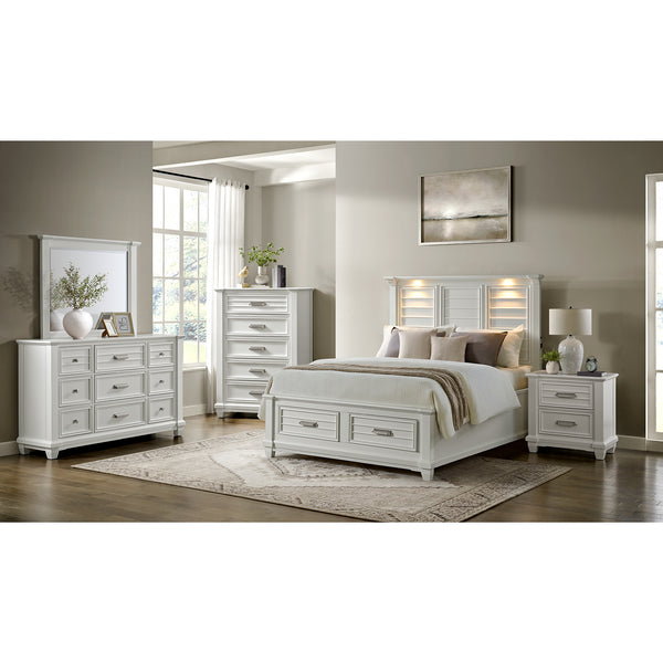 5P Queen Storage Bedroom