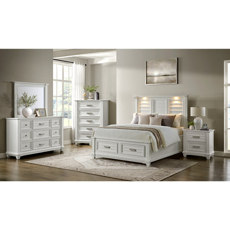 5P Queen Storage Bedroom