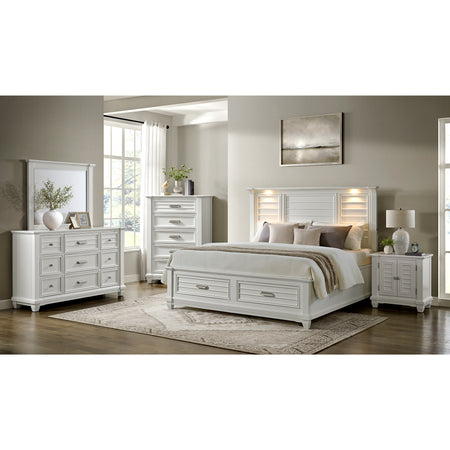 5PC King Storage Bedroom