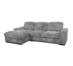 Chunky 2 Piece Sectional with Left Arm Facing Chaise