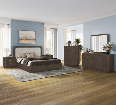 Circa Dark 5 Piece King Storage Bedroom