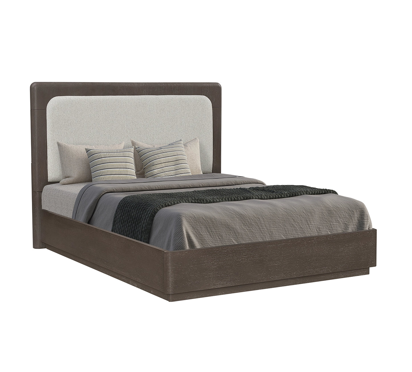 Circa Dark Queen Panel Bed