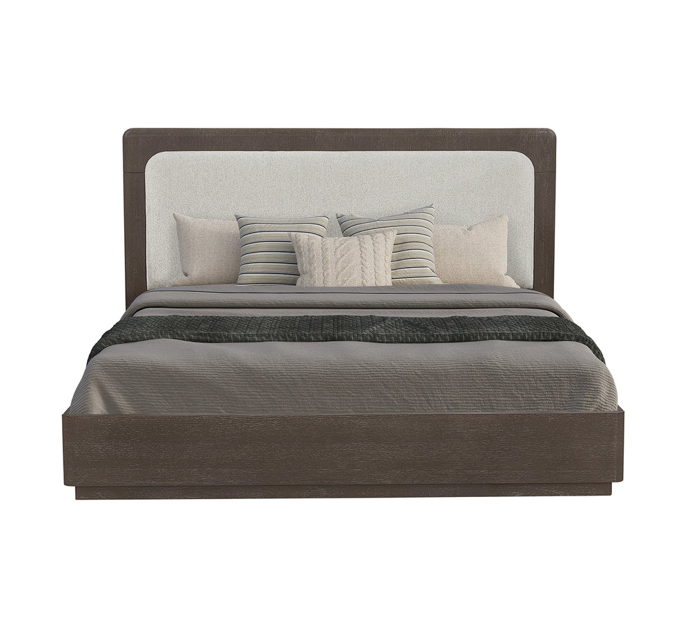 Circa Dark King Panel Bed