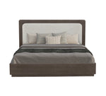 Circa Dark King Panel Bed