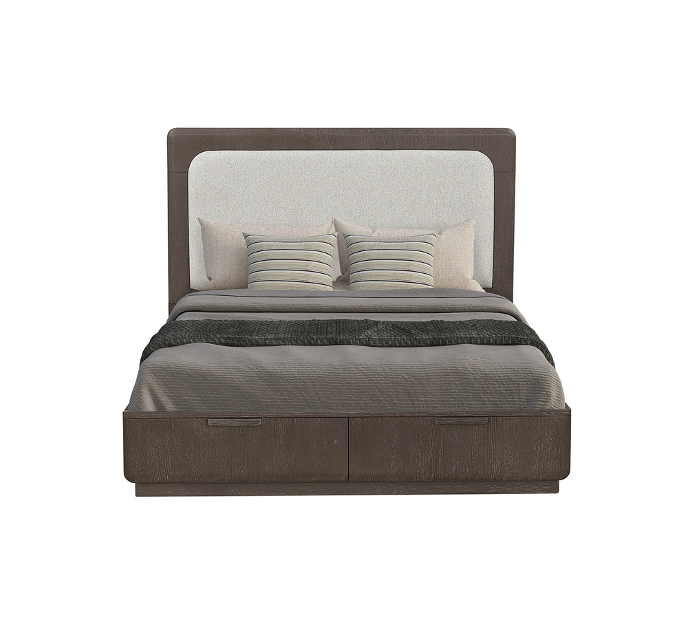 Circa Dark Queen Storage Bed