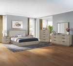 Circa Light 5 Piece King Panel Bedroom