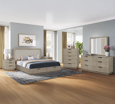 Circa Light 5 Piece King Storage Bedroom