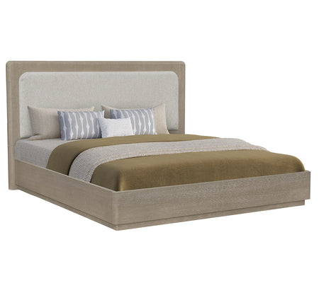 Circa Light King Upholstered Panel Bed