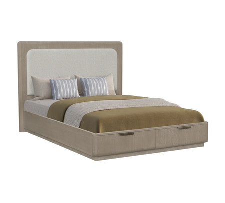 Circa Light Queen Upholstered Storage Bed