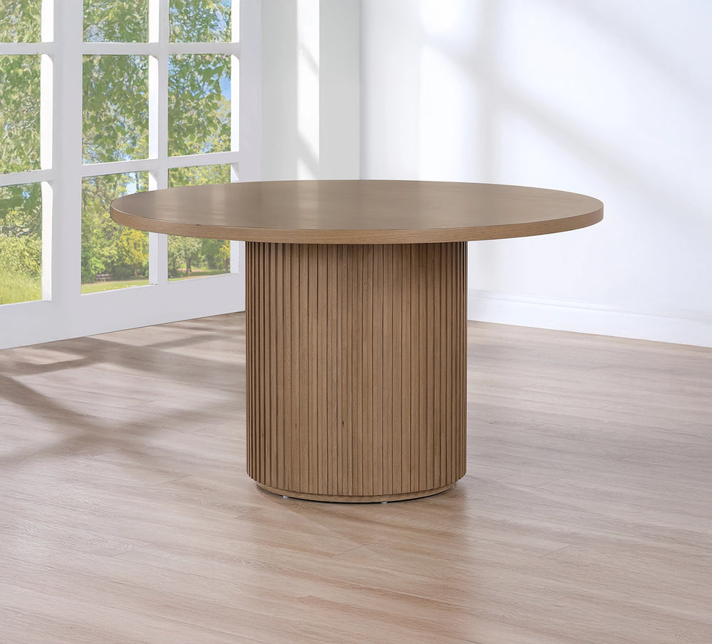 Colvin Natural Wood Top Table