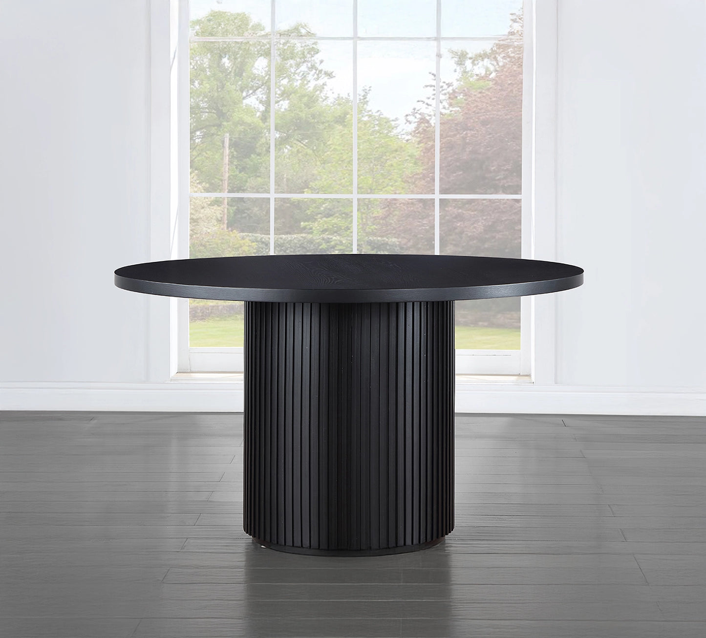 Colvin Black Wood Top Table
