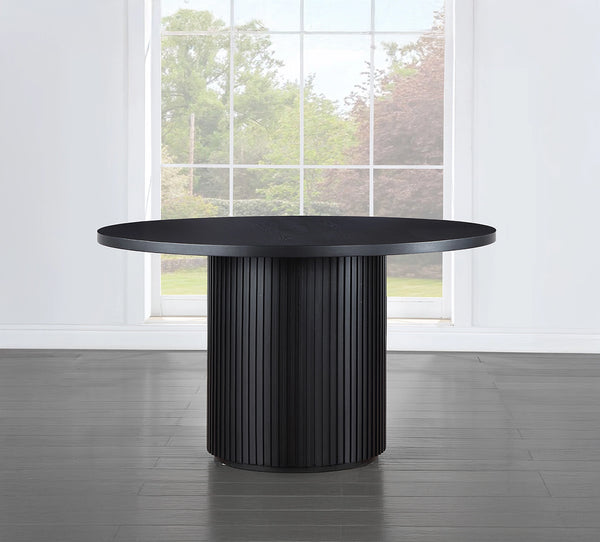 Colvin Black Wood Top Table