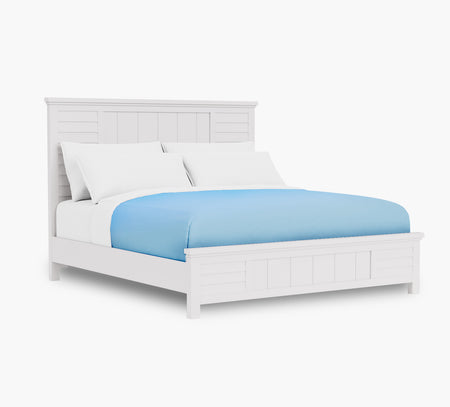Cama King con paneles Cora Bay