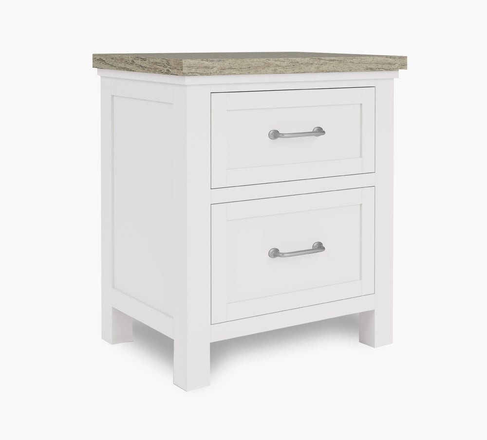 Cora Bay 2 Drawer Nightstand
