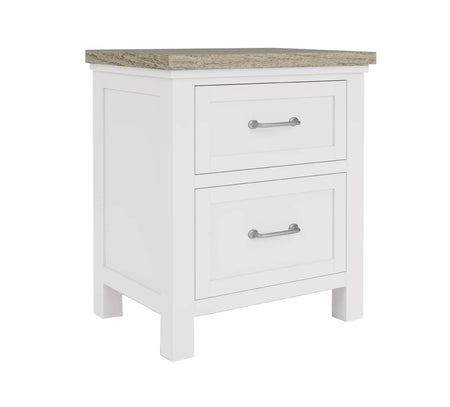 Cora Bay 2 Drawer Nightstand