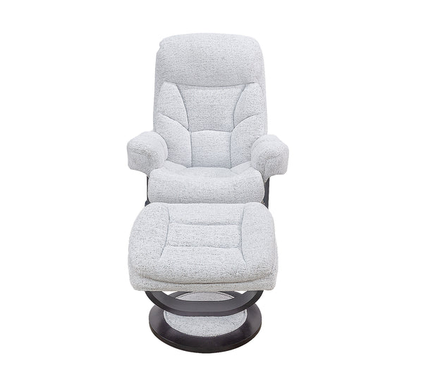Corbin Swivel Chair & Ottoman