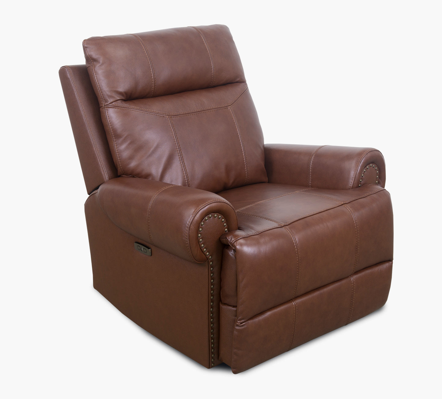 Columbus Leather Power Recliner