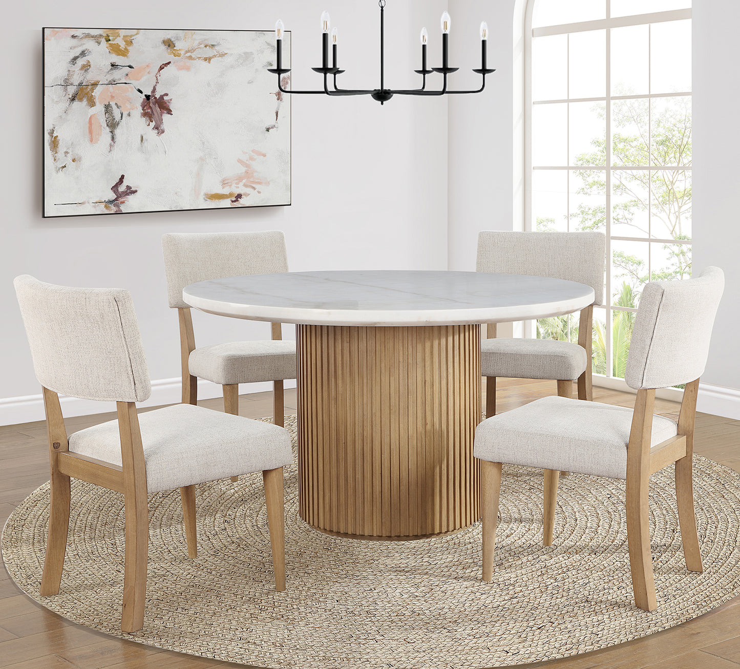 Colvin Light 5 Piece Dining Set
