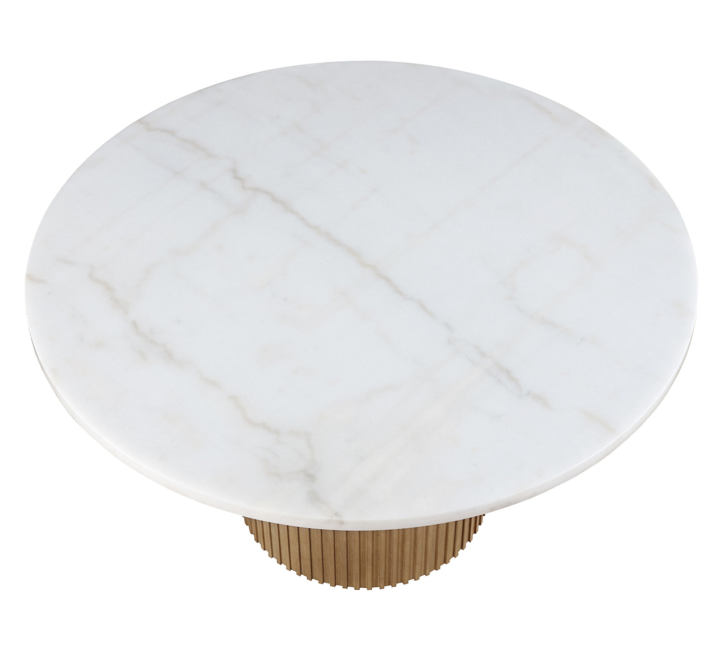 Colvin Light Marble Top Table