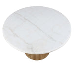 Colvin Light Marble Top Table