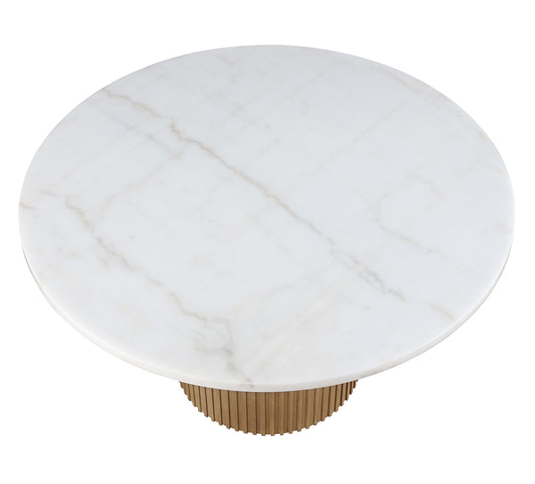 Colvin Light Marble Top Table