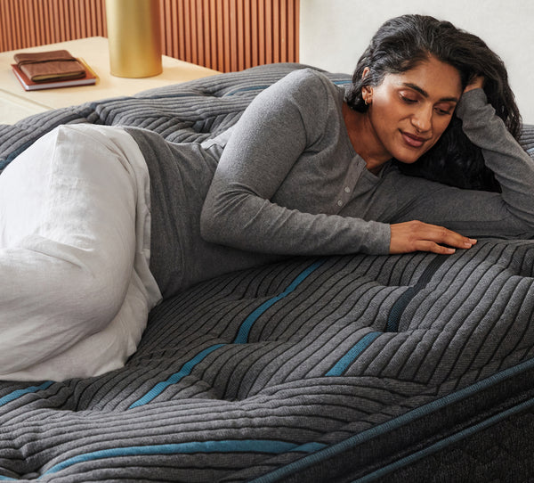 Colchón BeautyRest Bellevue extra firme con parte superior ajustada tamaño king