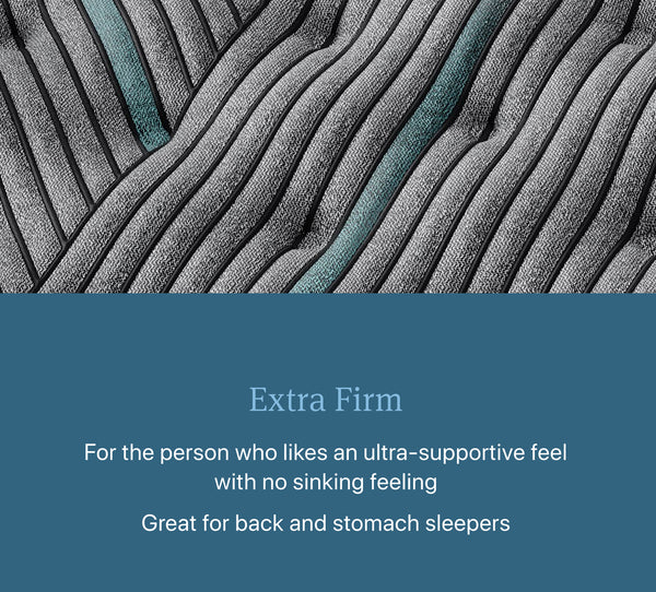 Colchón BeautyRest Bellevue extra firme con parte superior ajustada tamaño king