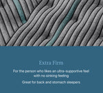 Colchón BeautyRest Bellevue extra firme con parte superior ajustada tamaño queen