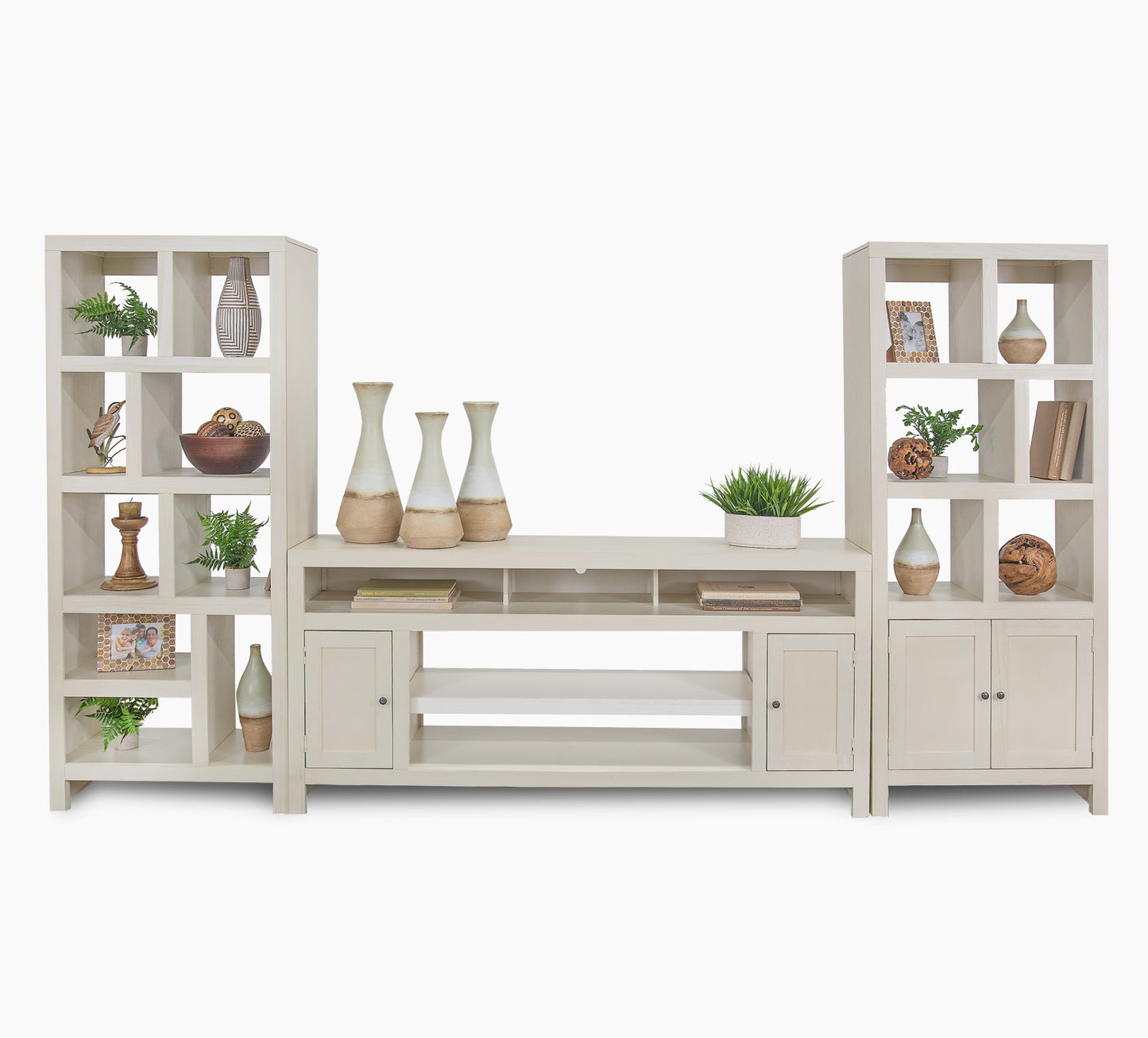 Del Mar 3 Piece Wall Unit with 72" Console